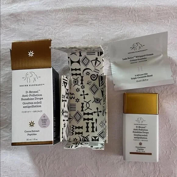Drunk Elephant D-Bronzi Bronzing Drops with Peptides Anti-Pollution Sunshine