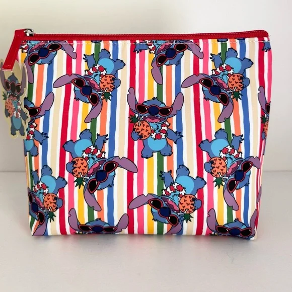 Disney Stitch Tropical Cosmetic Bag