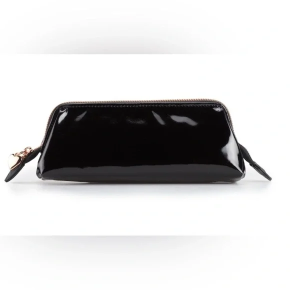 LC Lauren Conrad Black Mini Makeup Pouch