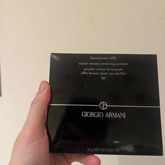 NEW ARMANI beauty Luminous Silk Creamy Bronzing Powder 18g/.63oz #90