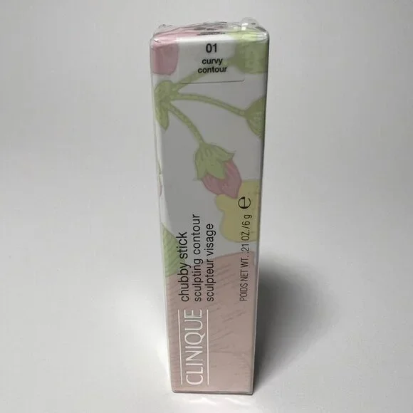Clinique Chubby Stick Sculpting Contour Shade 01 Curvy Contour Full Size SEALED