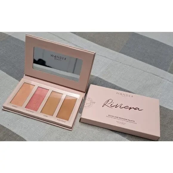 WANDER BEAUTY RIVIERA Blush And Bronzer‎ Palette