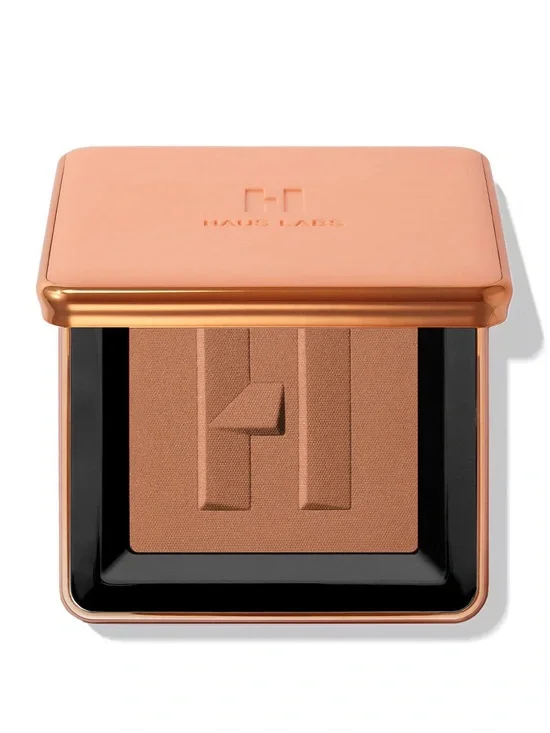 Like new Haus Labs Power Sculpt Velvet Bronzer shade Bronzed Umber Light