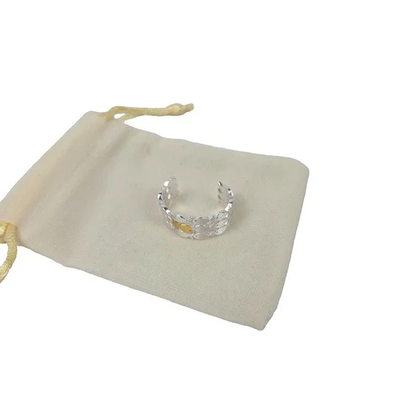 sunglnl Swim Against The Current Ring, Chunky Silver Fish Ring Cute Inspirat...