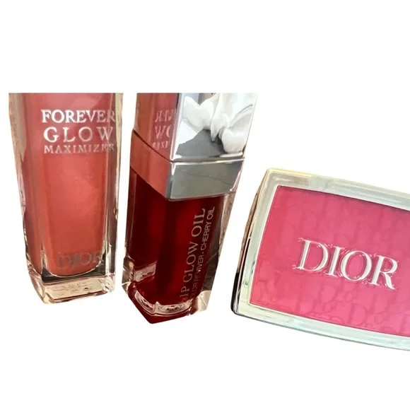 Dior Blush, Maximizer & Lip Oil Bundle NWOB Get All 3 Forever Glow