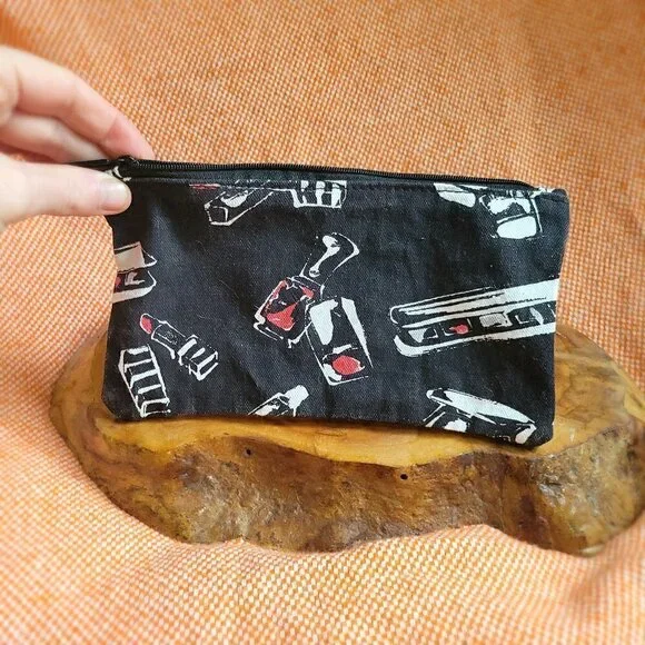Sephora Travel Zip Up Small Makeup Bag