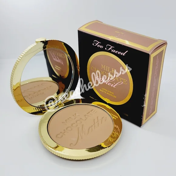Too Faced Milk Chocolate Bronzer Brand New in Box (NWT) Authentic Light Medium
