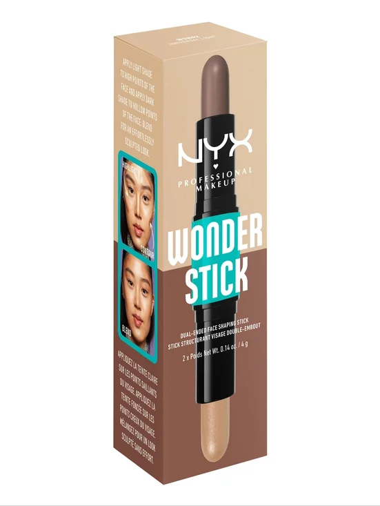 NYX Professional Wonder Stick Dual Lift Double Contouring WSR02 Universal Light