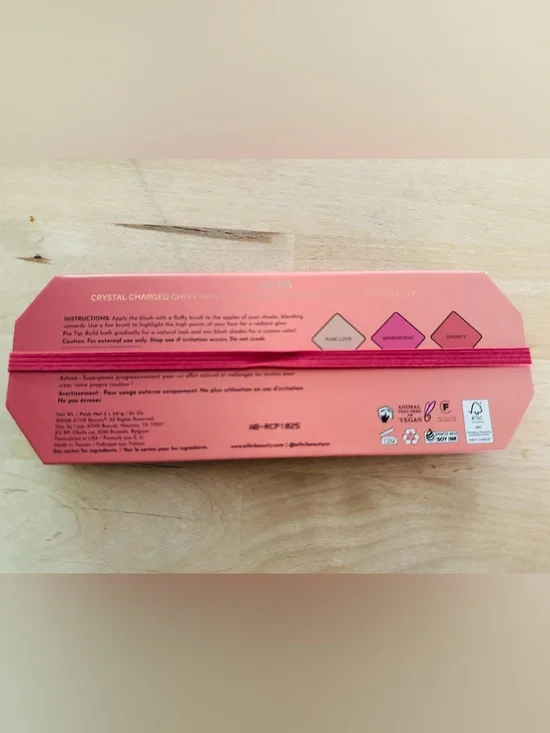 Crystal Charged Cheek Palette - Pink
