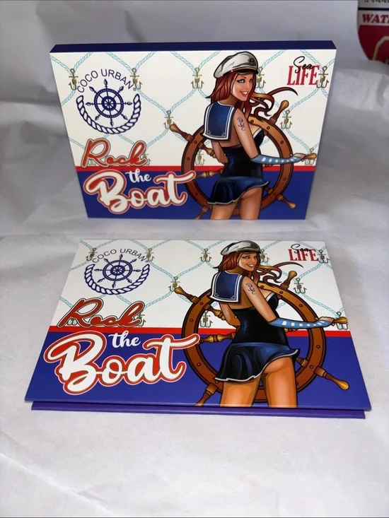Rock the Boat Bronzer & Contour Palette - Blue