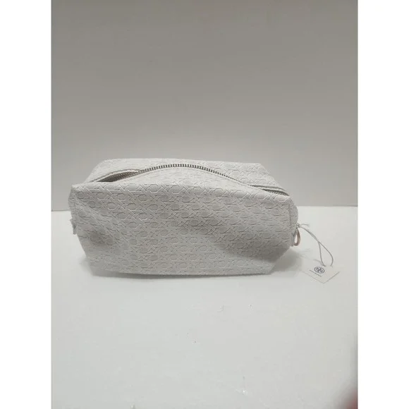 Tory Burch Makeup Cosmetic Travel Bag 9 X 5 X 3 Inches