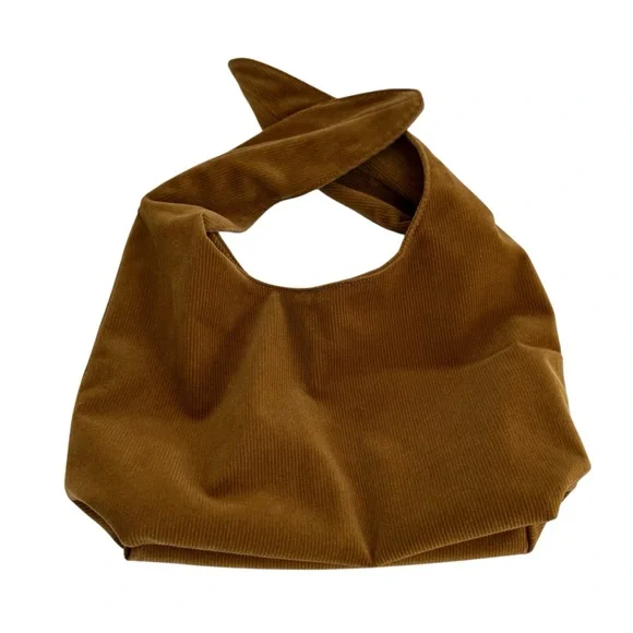 Merit Beauty The Signature Cosmetic Bag Corduroy Tie Top