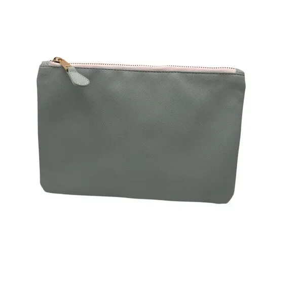 NWOT Seafoam Green Zip Around Pouch