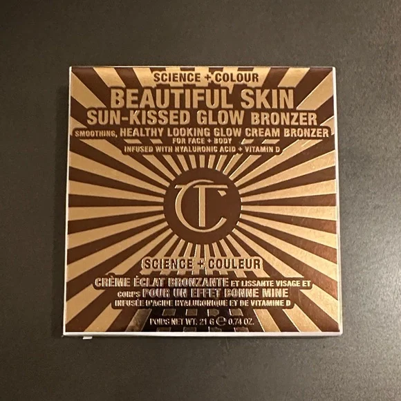 Charlotte Tilbury NIB Sun Kissed Glow Bronzer - Fair / Pale