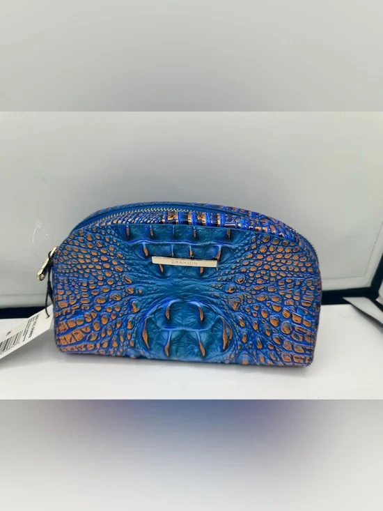 Brahmin Dany deep azure cosmetics Case