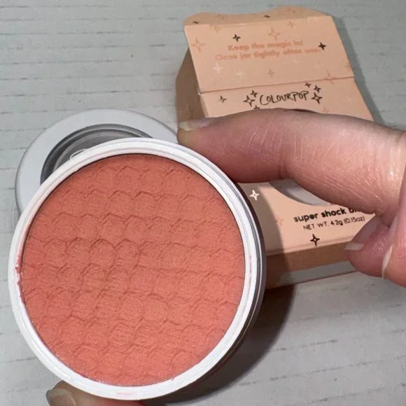Colourpop count me in super shock blush