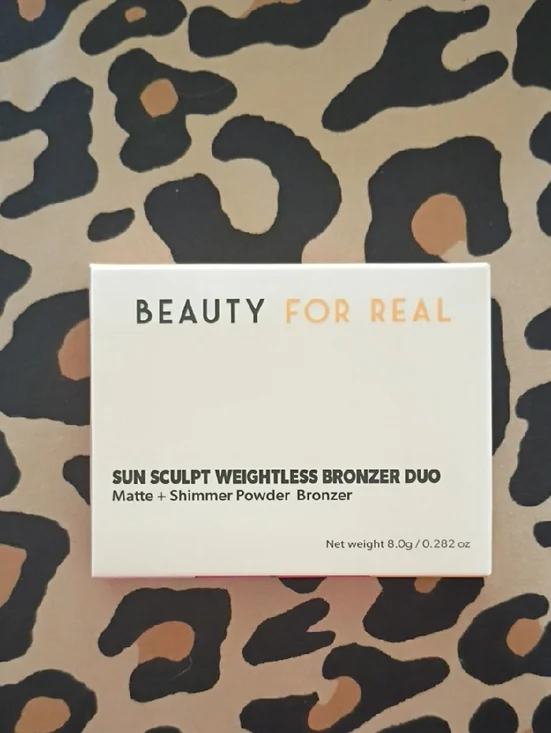 Beauty For Real Sun Sculpt Weightless Bronzer Duo - Warm Bronze