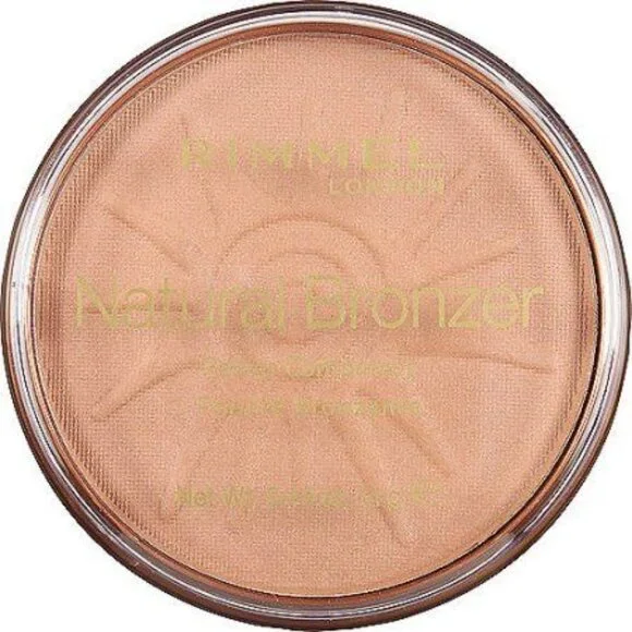 Rimmel London 021 Sun Light Natural Bronzer Waterproof Bronzing Powder 0.49 Oz