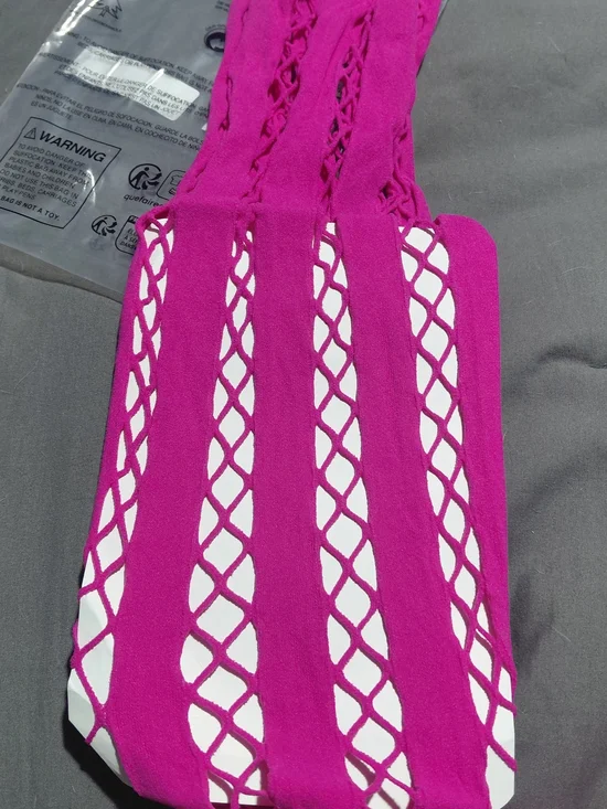 Hot Pink Fishnet Super Stretch Beach Cover