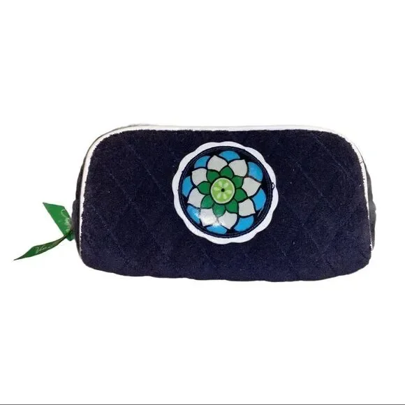 Vera Bradley Cupcakes Terry Cloth Cosmetic Bag