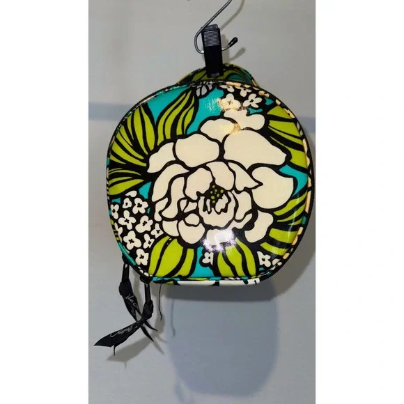 Vera‎ Bradley Cosmetic Bag Makeup Island Bloom Floral Retired Travel