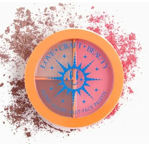 LOVE+CRAFT+BEAUTY Astro Allure Multi-Face Palette NIB