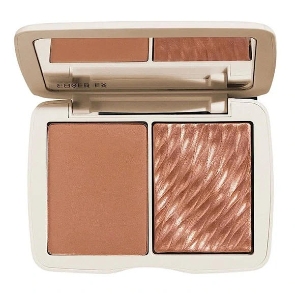 Cover FX Suntan Bronze Monochromatic Matte + Shimmer Bronzer Duo
