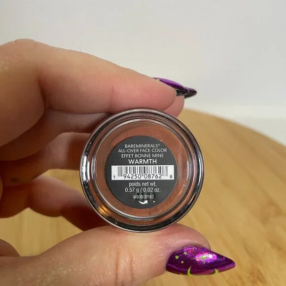 BareMinerals All Over Face Color WARMTH 0.57g Bronzer Loose Powder Makeup