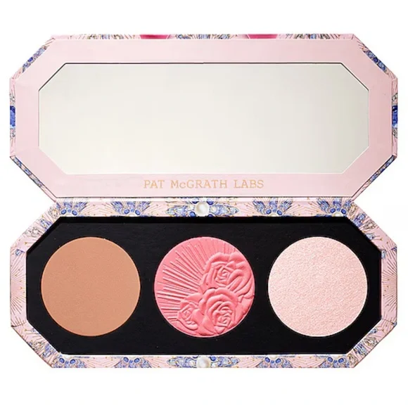 Pat McGrath Divine Blush + Bronze + Glow Trio FLEUREVER NUDE 🪞 NEW