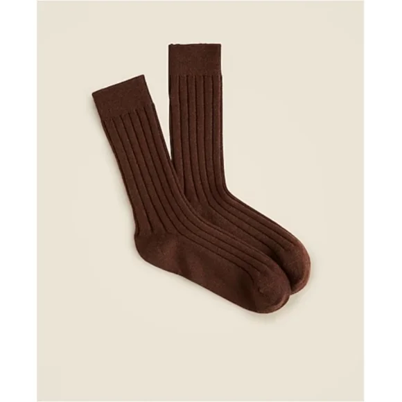 J.Crew Cashmere-Blend Trouser Socks