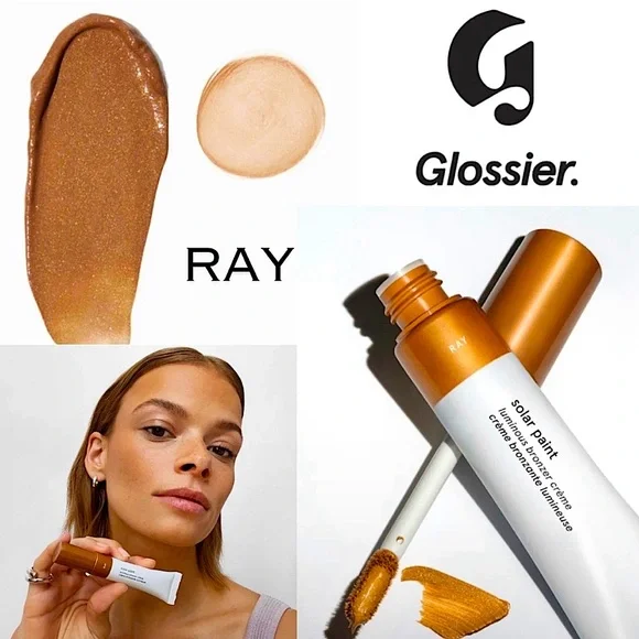 Glossier Solar Paint Luminous Bronzer Crème in Ray, 0.5 fl. Oz. / 13 mL.