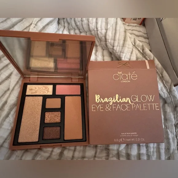 🆕Ciaté London Brazilian Glow Eye & Face Palette - light medium
