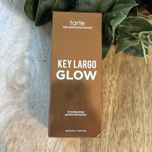 Tarte Key Largo Glow Bronzing Drops In Deep Bronze Glow Brand New