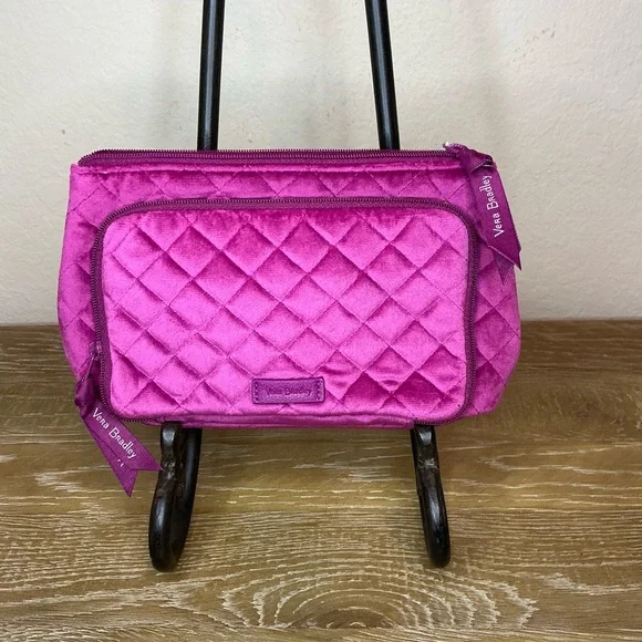 NWT Vera Bradley Majestic Magenta Compact Organizer