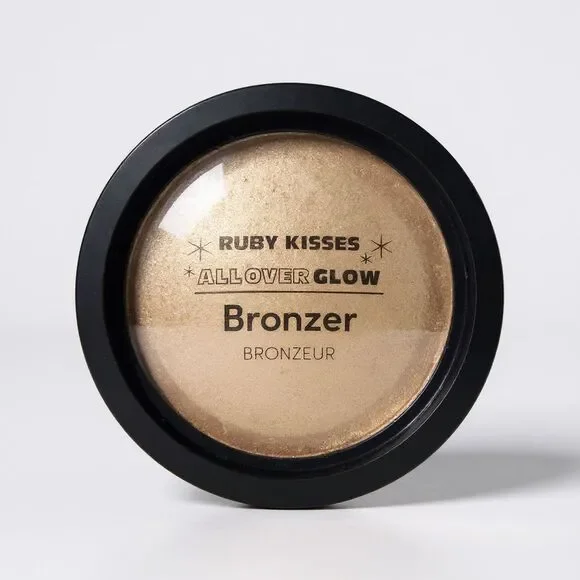 Ruby Kisses All Over Glow Bronzer Deep Glow 0.4 oz Shimmer NEW SEALED