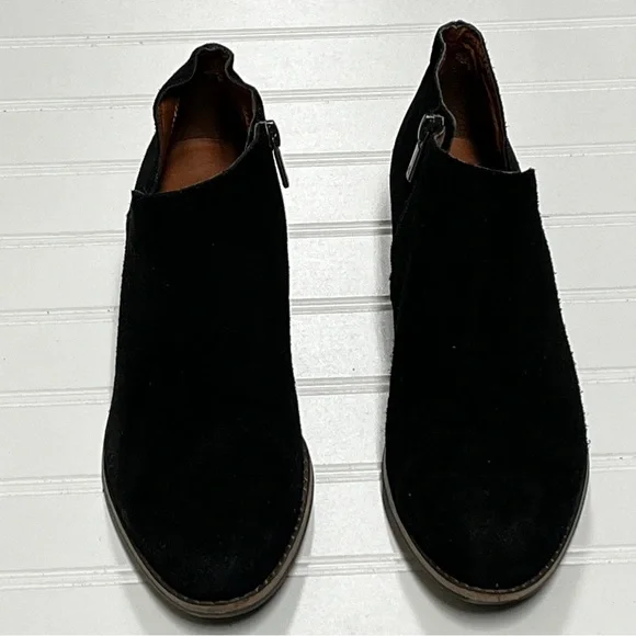 Lucky Brand Fenley Suede Boho Ankle Bootie