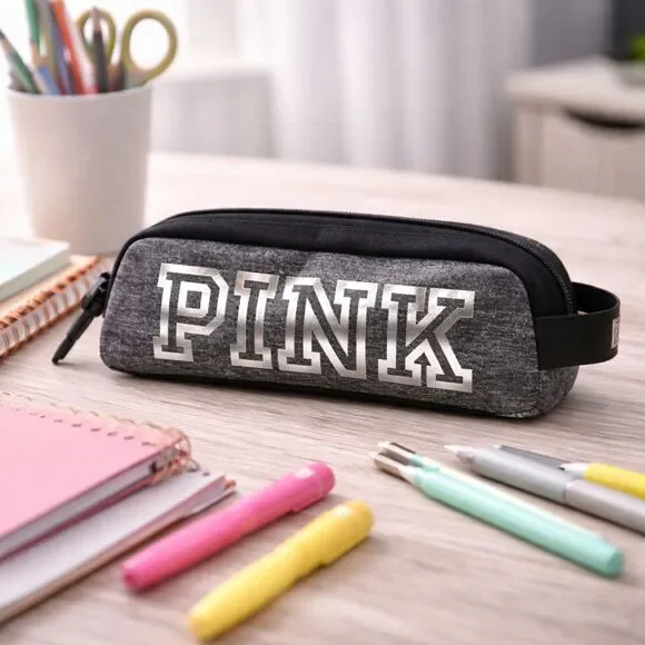 Pink Victoria’s Secret Pencil Bag