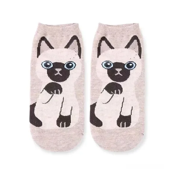 🆕Tan Cat Socks