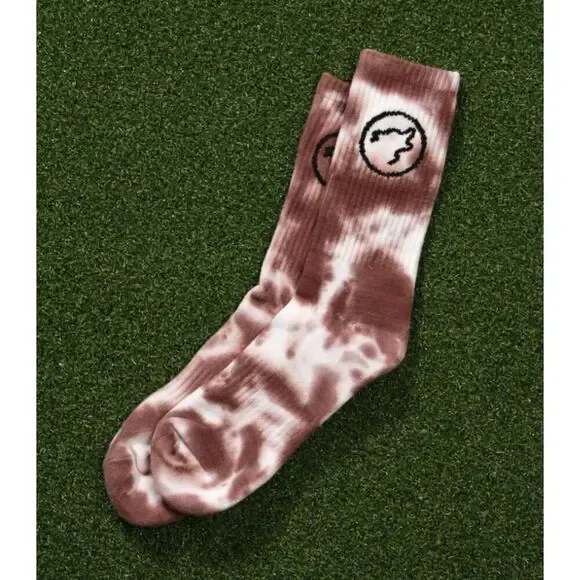 WOLFpak mocha brown crew socks 2 pairs new without tag
