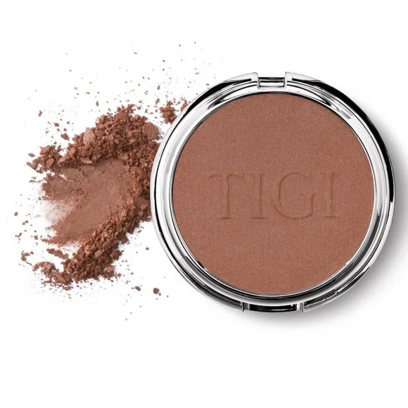 TIGI Shimmer Bronzer Glow Powder Glam Finish 0.37 oz NIB Shade “Glamour”