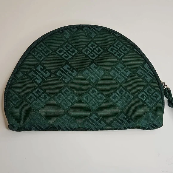 Givenchy Amarige Green Fabric Cosmetic Pouch