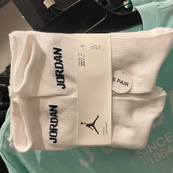 JORDAN JUMPMAN CREW Socks 6PK Style XJ0130-001