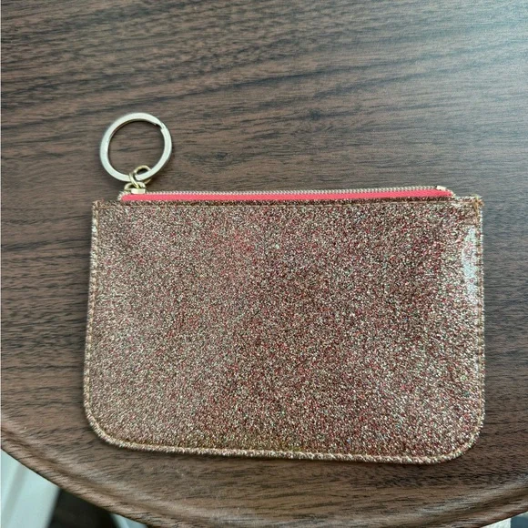 EUC Glittery Pouch Bath and Body Works