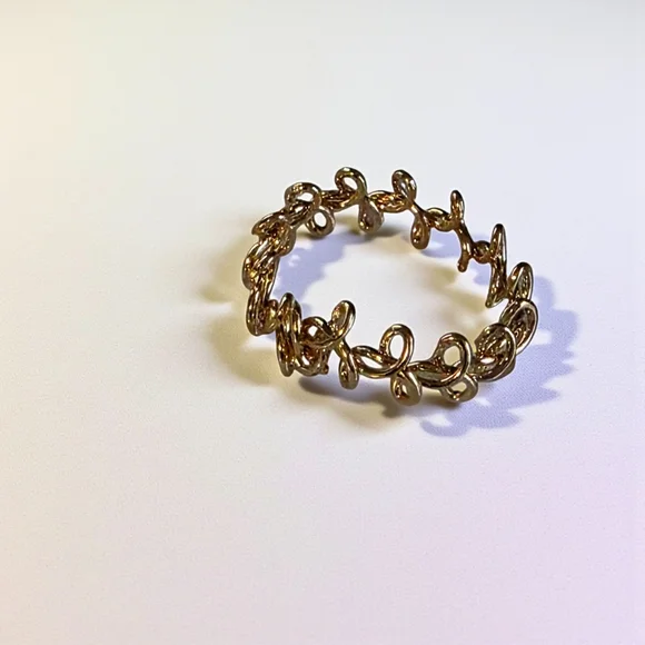 Gold Floral Ring