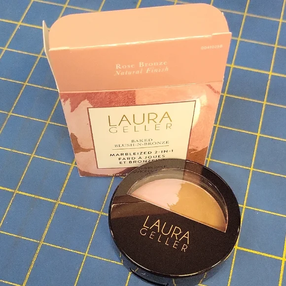 Laura Geller Baked Blush-n-Bronze - Rose Bronze NIB