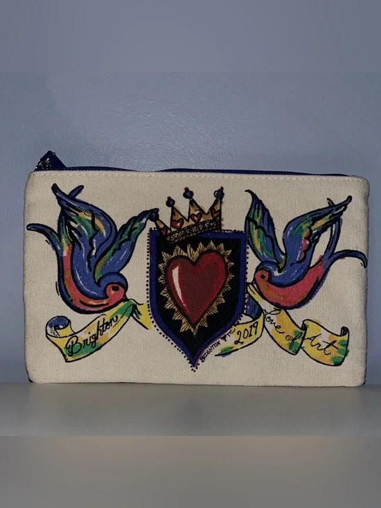 Brighton 2019 “Love of Art” Canvas Pouch