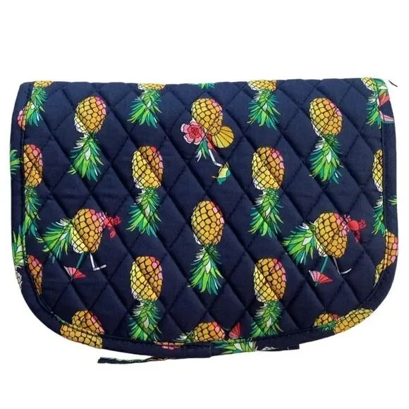 VERA BRADLEY Medium Travel Organizer in Cotton- TOUCAN PARTY