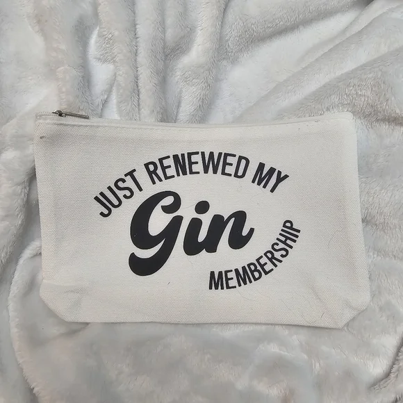 Handmade Beautiful Beacons Gin Membership Cosmetic Bag