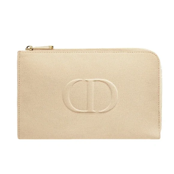 Dior Cream Cosmetic Bag