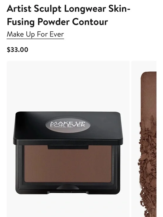 Makeup Forever Artist Sculpt Longwear Powder Contour - Strong Ebony